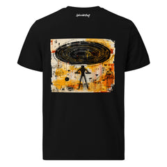 T-Shirt - Backprint - UFO Hieroglyphen