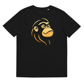T-Shirt - Frontprint - Goldener Affenkopf