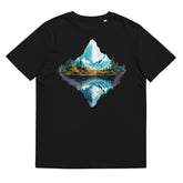 T-Shirt - Frontprint - Berglandschaft mit See