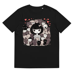 T-Shirt - Frontprint - Cat Lover