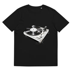 T-Shirt - Frontprint - Plattenspieler