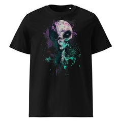 T-shirt - front print - alien head friendly