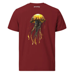 T-Shirt - Backprint - Gelbe Qualle