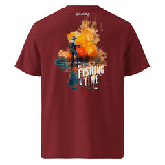 T-Shirt - Backprint - Best time is fishing time