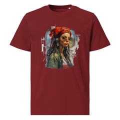 T-Shirt - Frontprint - Lady mit Sonnenbrille