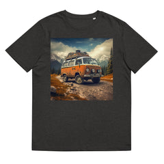 T-Shirt - Frontprint - Camper steht in Wildnis