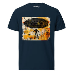 T-Shirt - Backprint - UFO Hieroglyphen