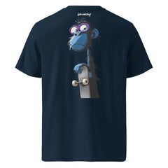 T-Shirt - Backprint - Blue Monkey