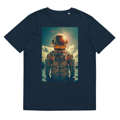T-Shirt - Frontprint - Astronaut standing in the water