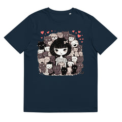 T-Shirt - Frontprint - Cat Lover