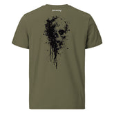 T-Shirt - Backprint - Skull BW