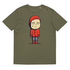 T-Shirt - Frontprint - Traurige Figur