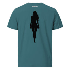 T-Shirt - Backprint - Woman walking