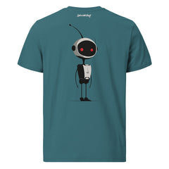 T-Shirt - Backprint - Robot red eye