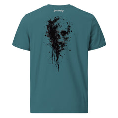 T-Shirt - Backprint - Skull BW