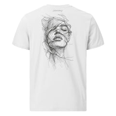 T-Shirt - Backprint - Woman line art