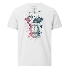 T-Shirt - Backprint - Backpack and map