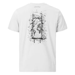 T-Shirt - Backprint - Backpack around the world