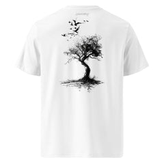 T-Shirt - Backprint - Tree and Birds