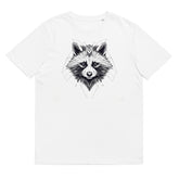 T-Shirt - Frontprint - Waschbär - Line Art