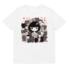 T-Shirt - Frontprint - Cat Lover