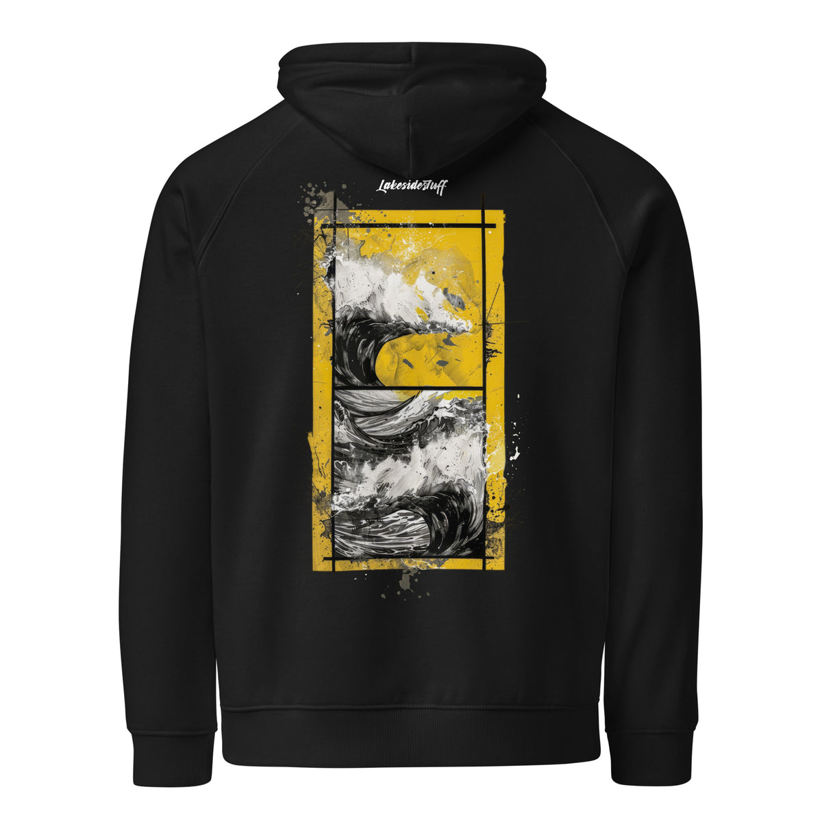 Hoodie - Backprint - Waves