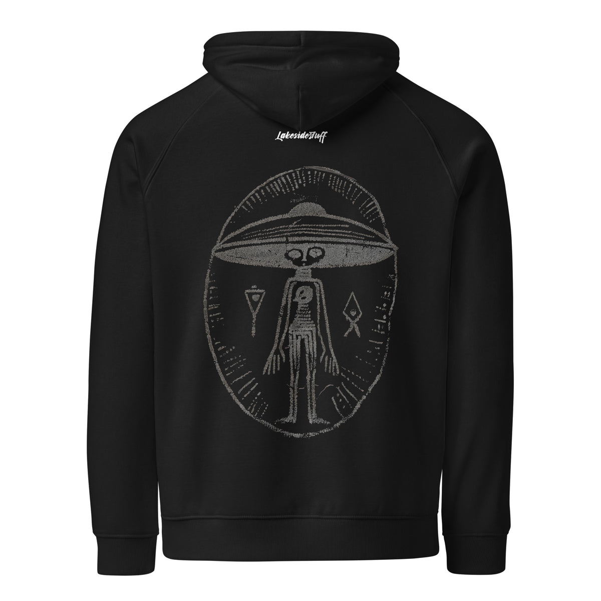 Hoodie - Backprint - Extraterrestrial Petroglyph