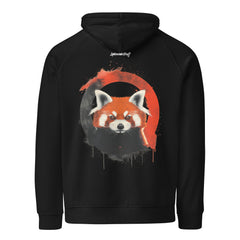 Hoodie - Backprint - Red panda