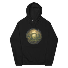 Hoodie - front print - Portal in the woods