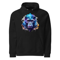 Hoodie - Frontprint - polygon monkey