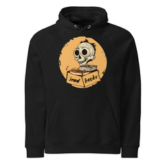 Hoodie - front print - read books