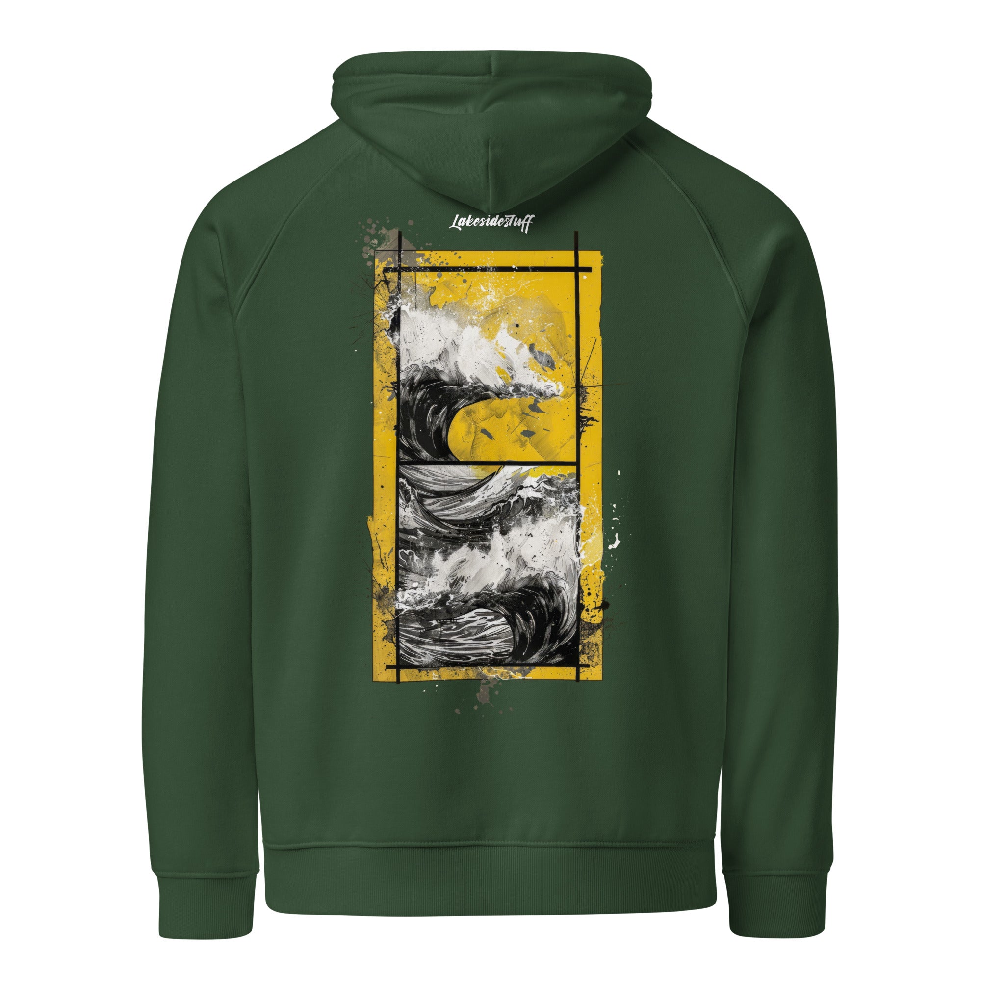 Hoodie - Backprint - Waves