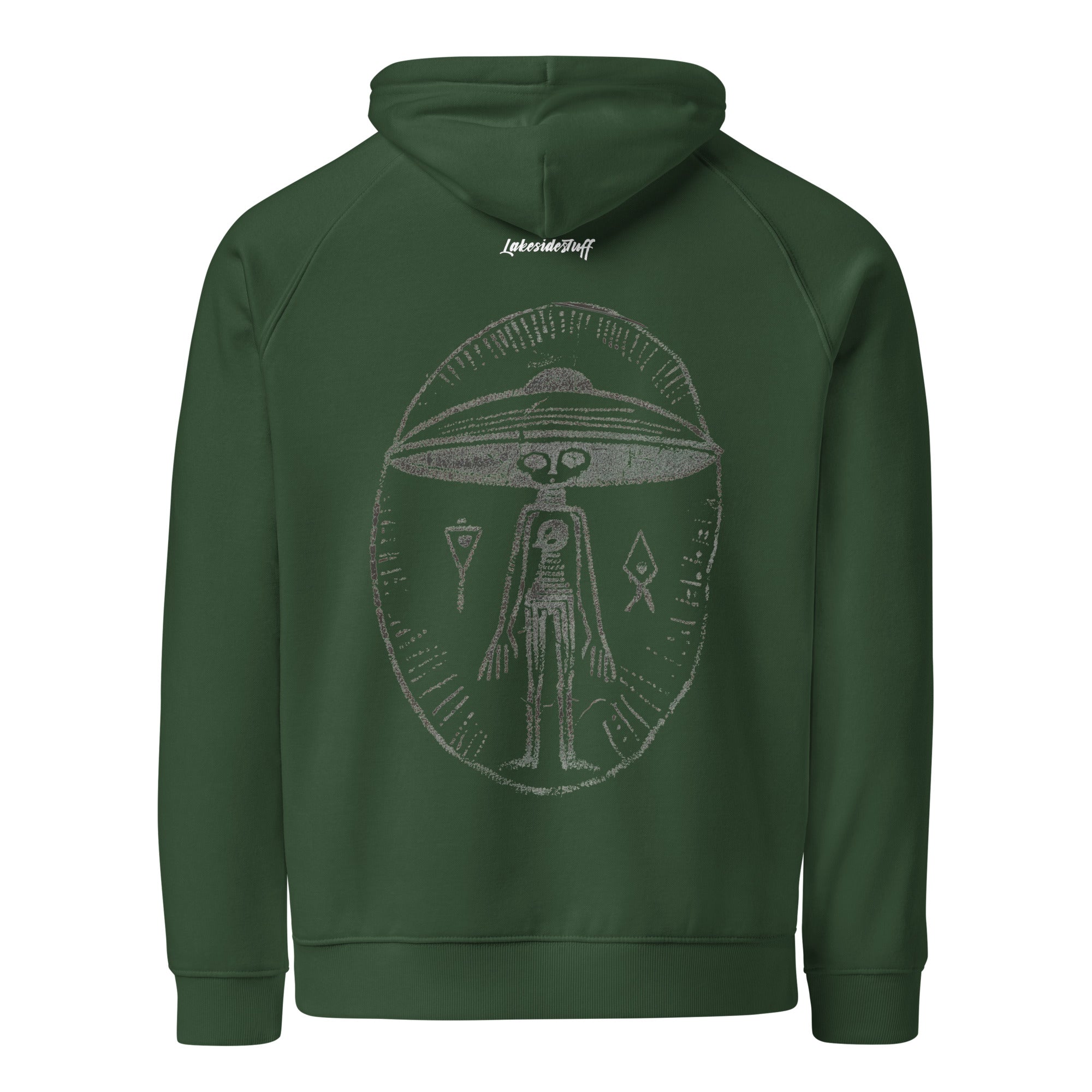 Hoodie - Backprint - Extraterrestrial Petroglyph