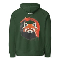 Hoodie - Backprint - Red panda