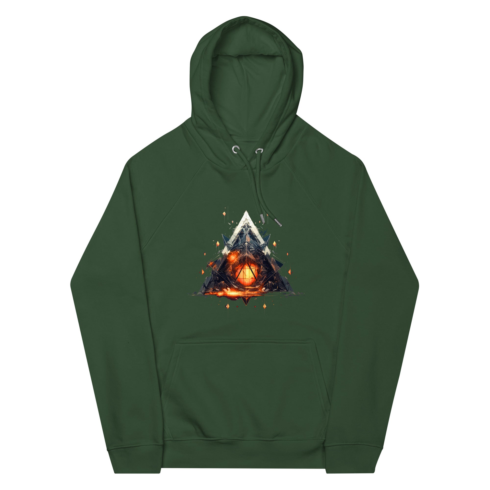 Hoodie - Frontprint - Triangle chaos