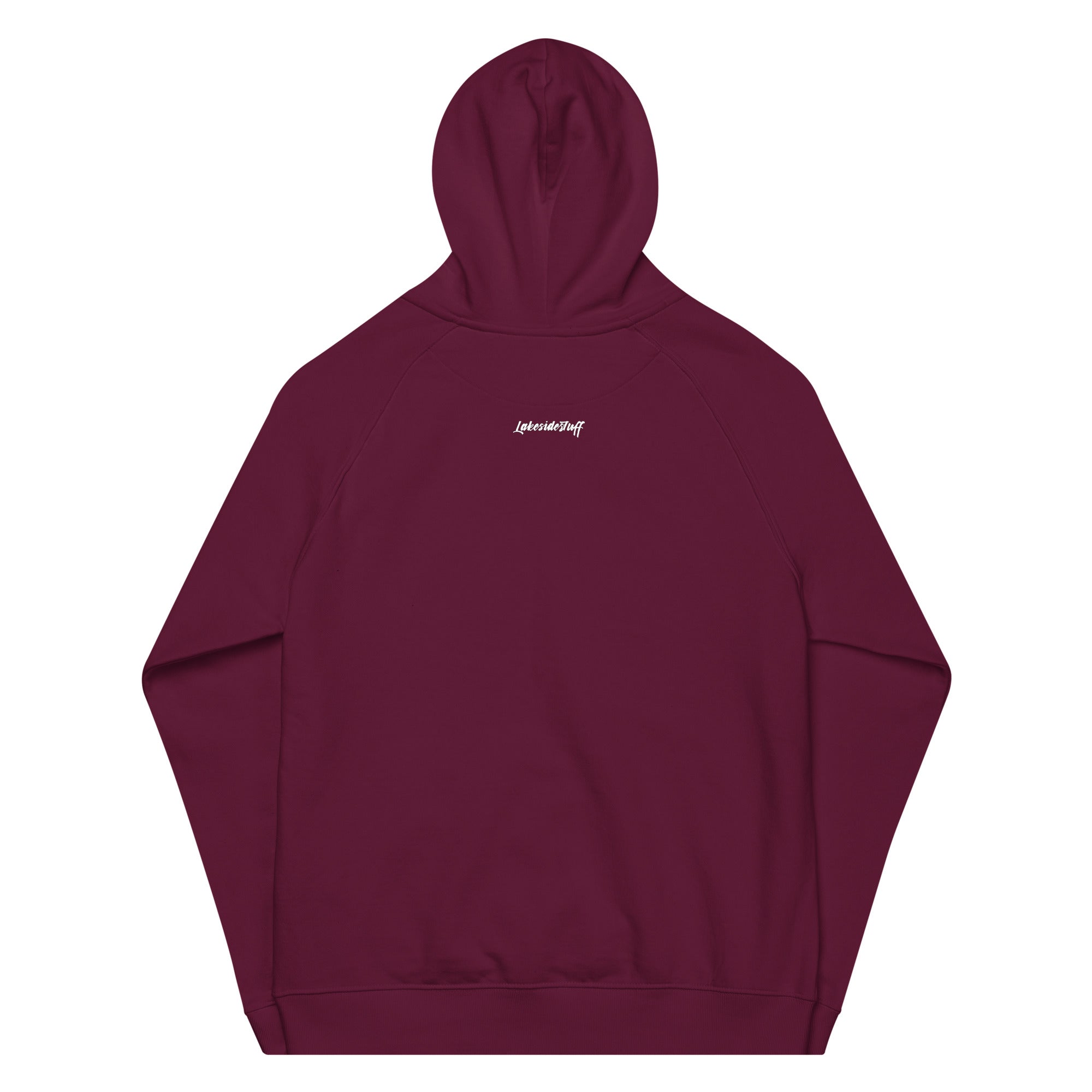 Hoodie - Frontprint - Mountains, trees and clouds