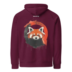 Hoodie - Backprint - Red panda