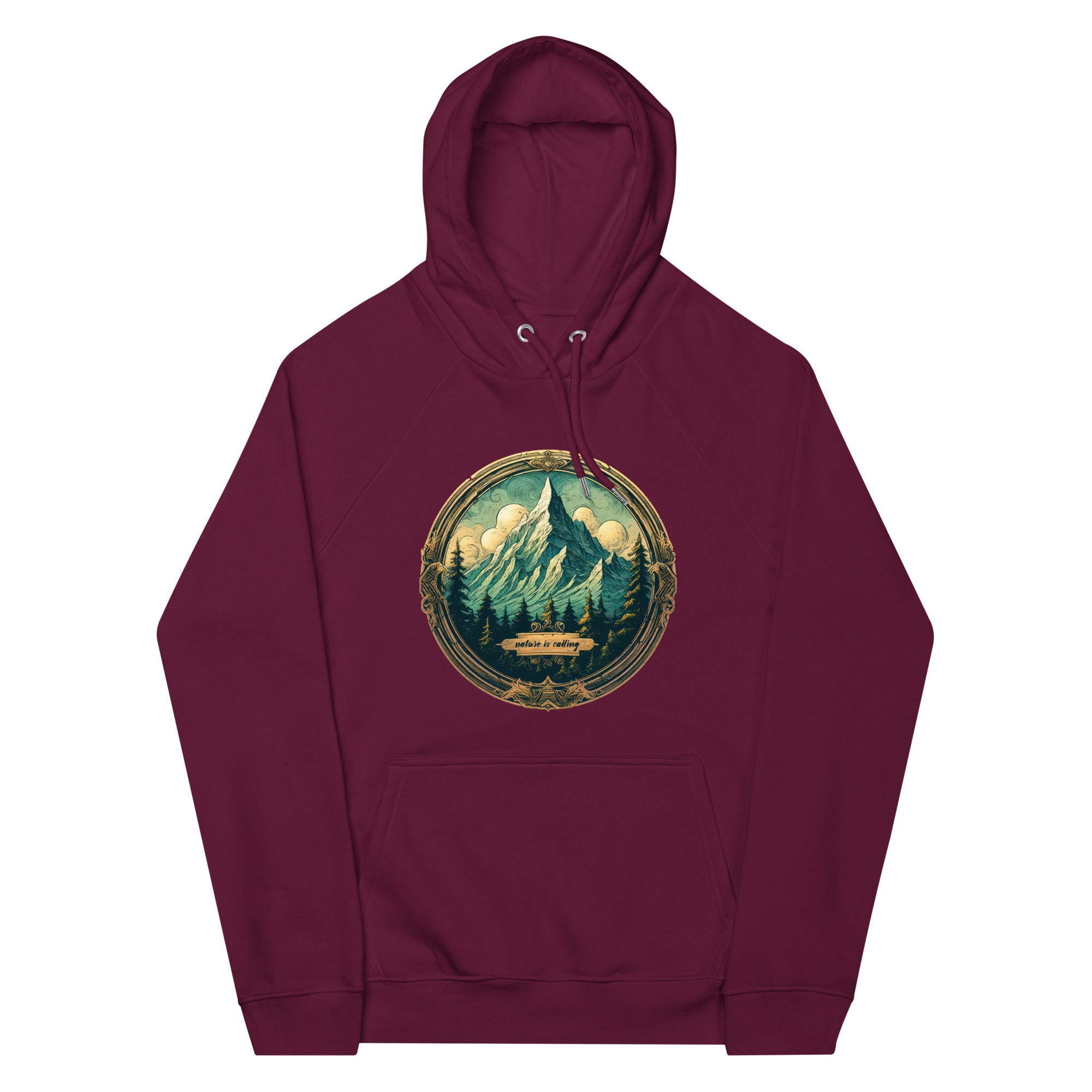 Hoodie - front print - Nature is calling