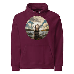 Hoodie - front print - Coming from the lake