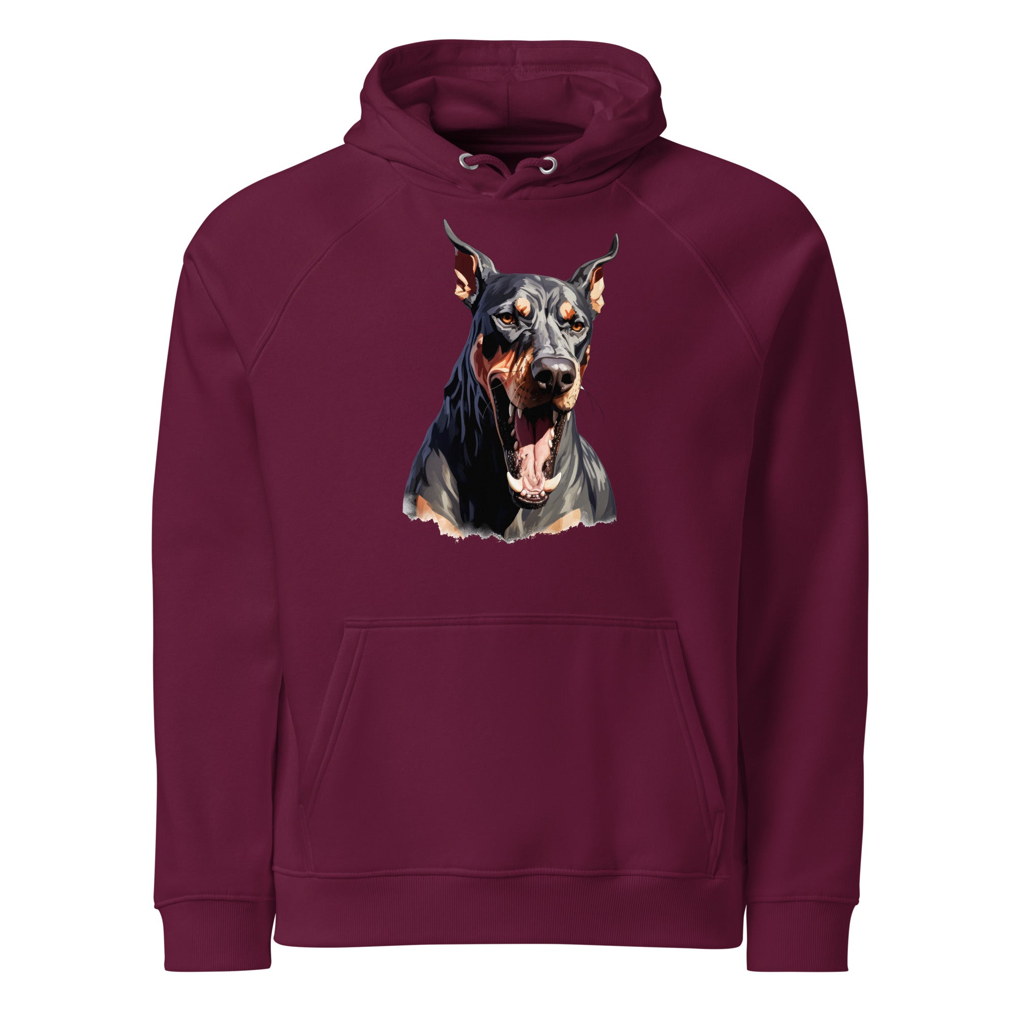 Hoodie - Frontprint - Dobermann