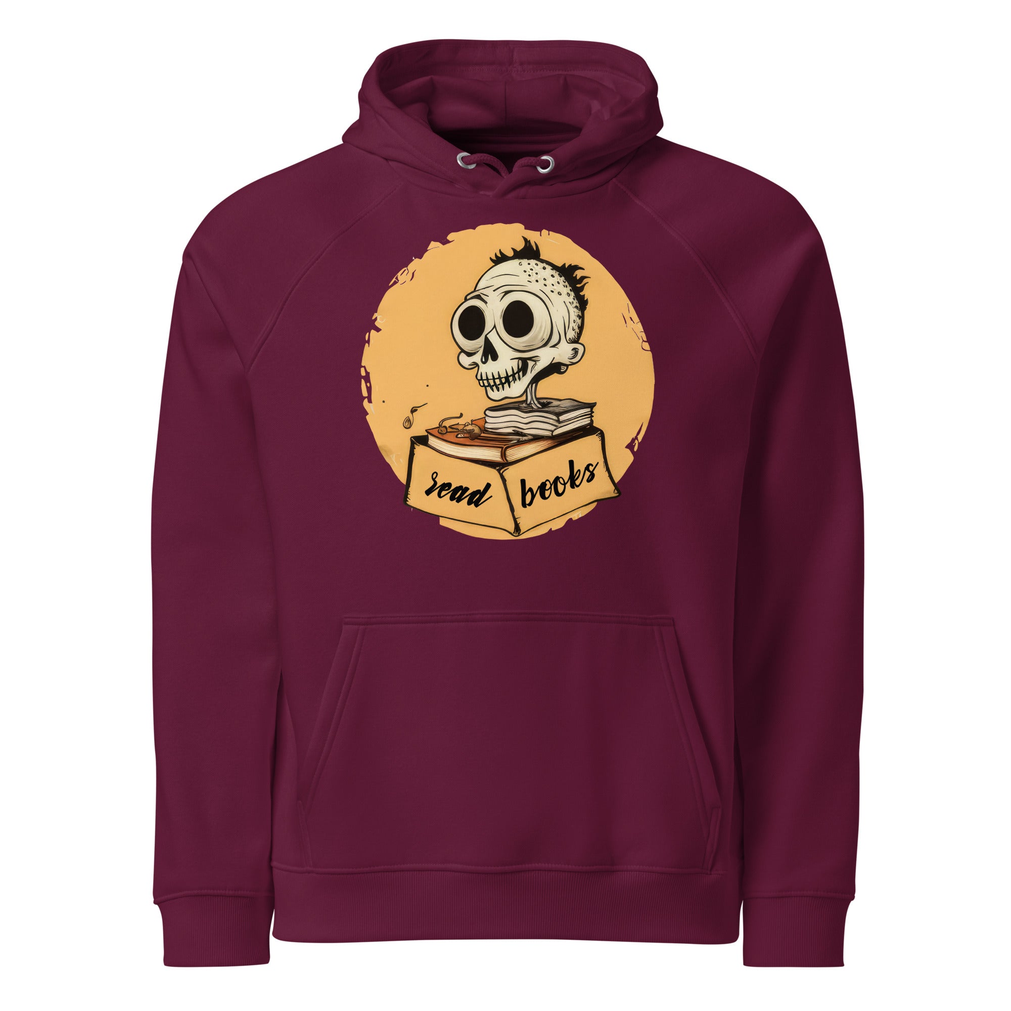 Hoodie - front print - read books