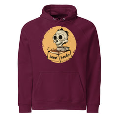 Hoodie - front print - read books