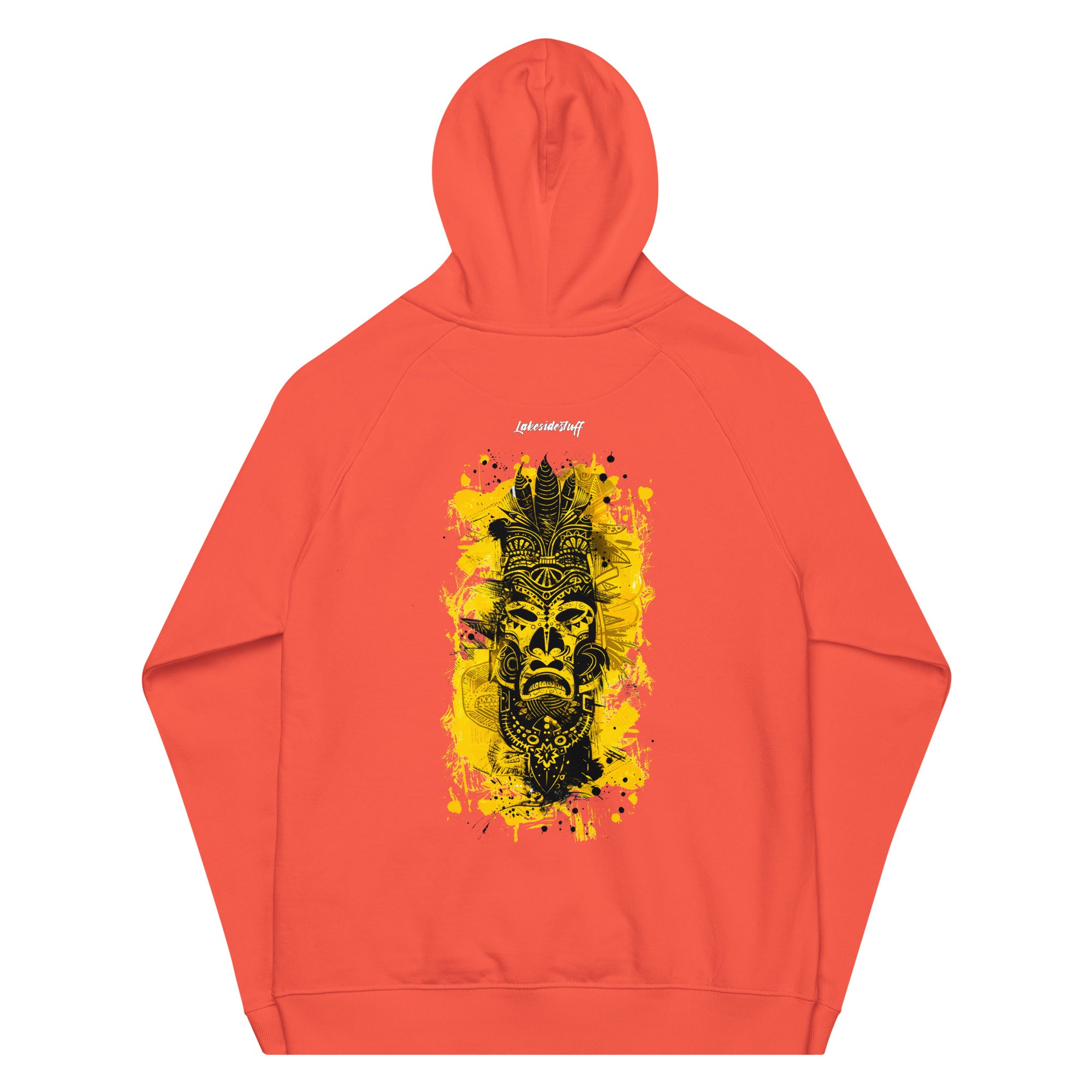 Hoodie - Backprint - Yellow Tattoo Art