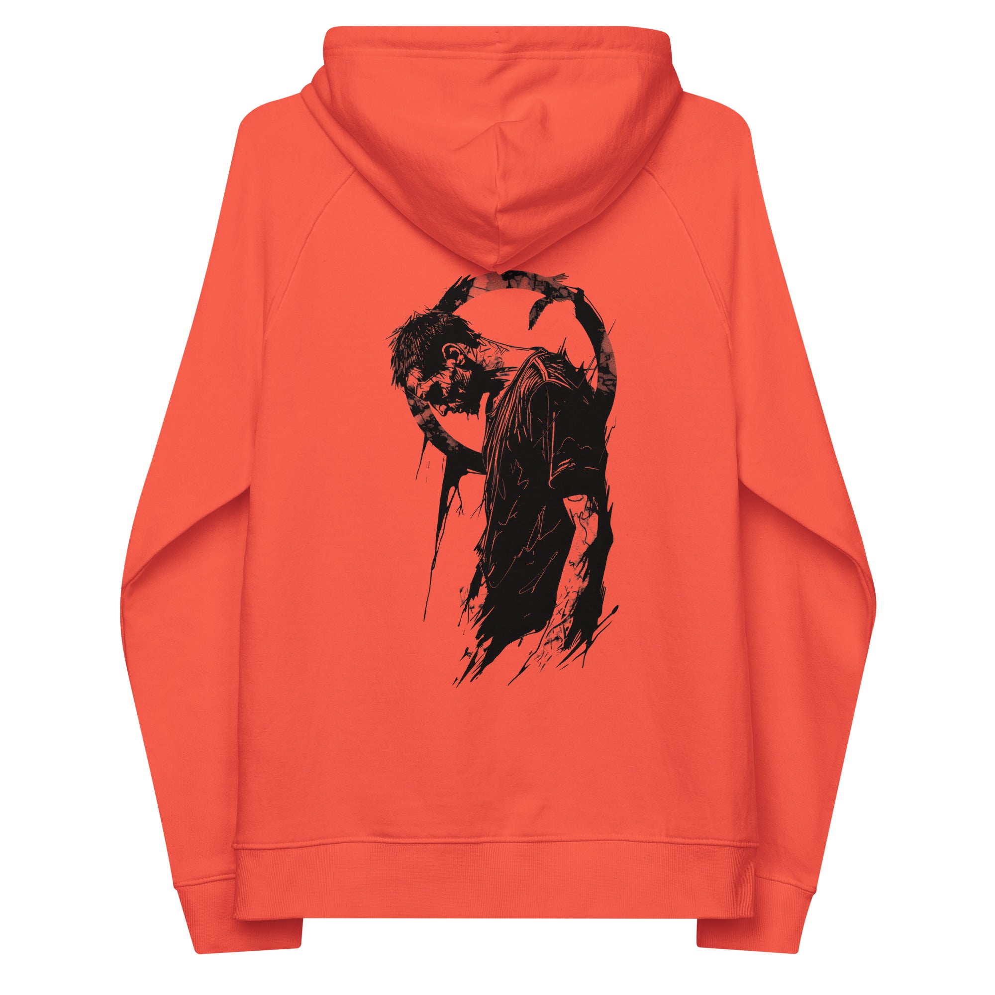 Hoodie - Backprint - Never give up