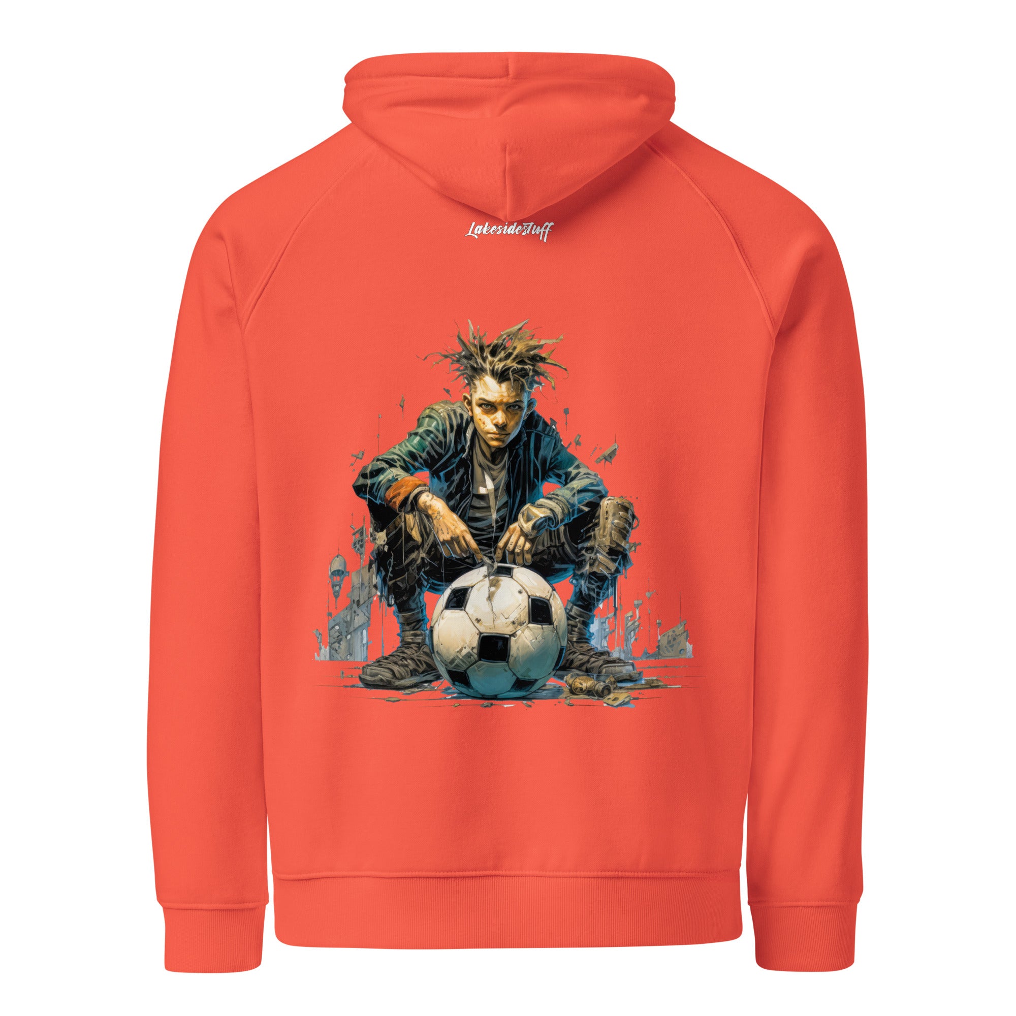 Hoodie - Backprint - Football in the streets