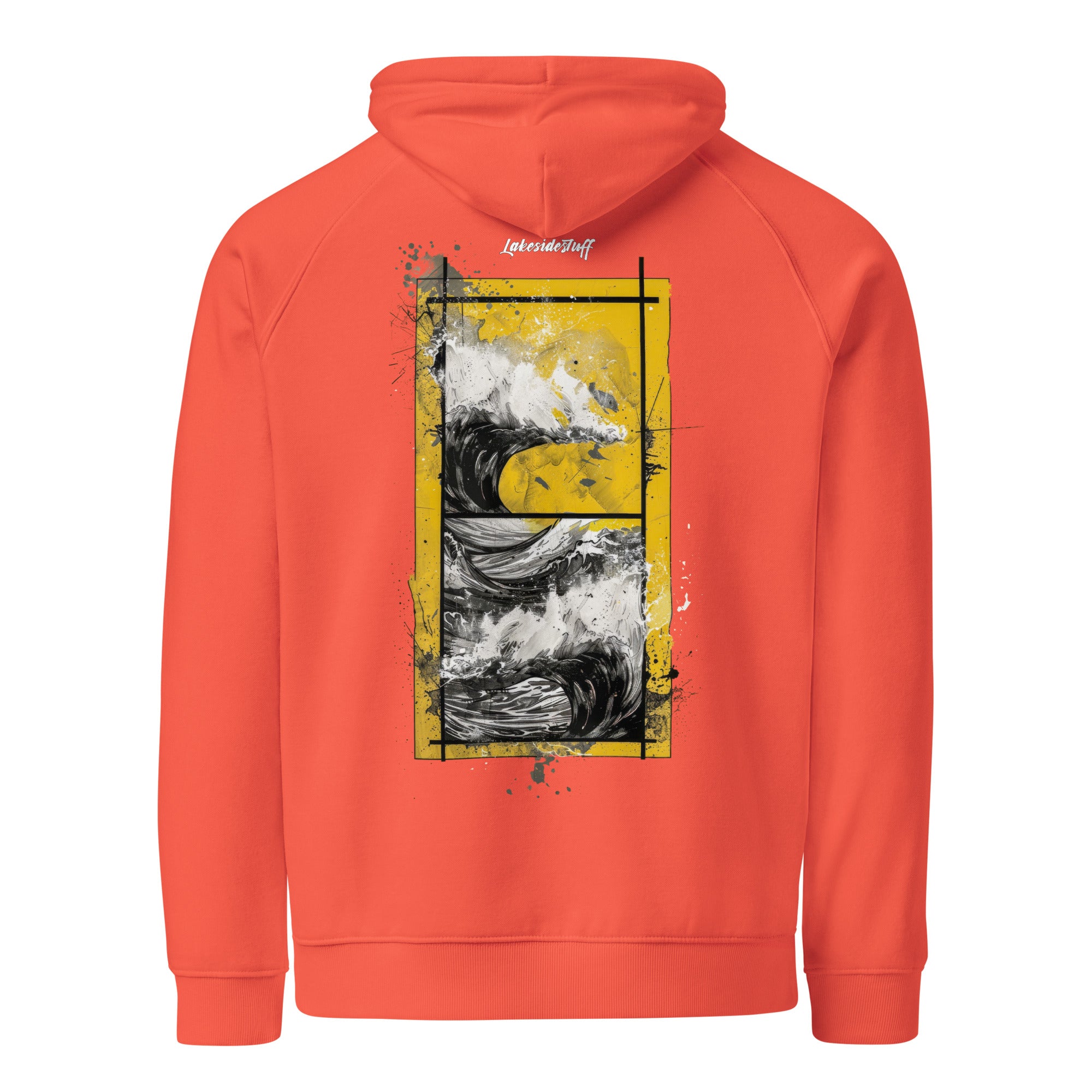 Hoodie - Backprint - Waves