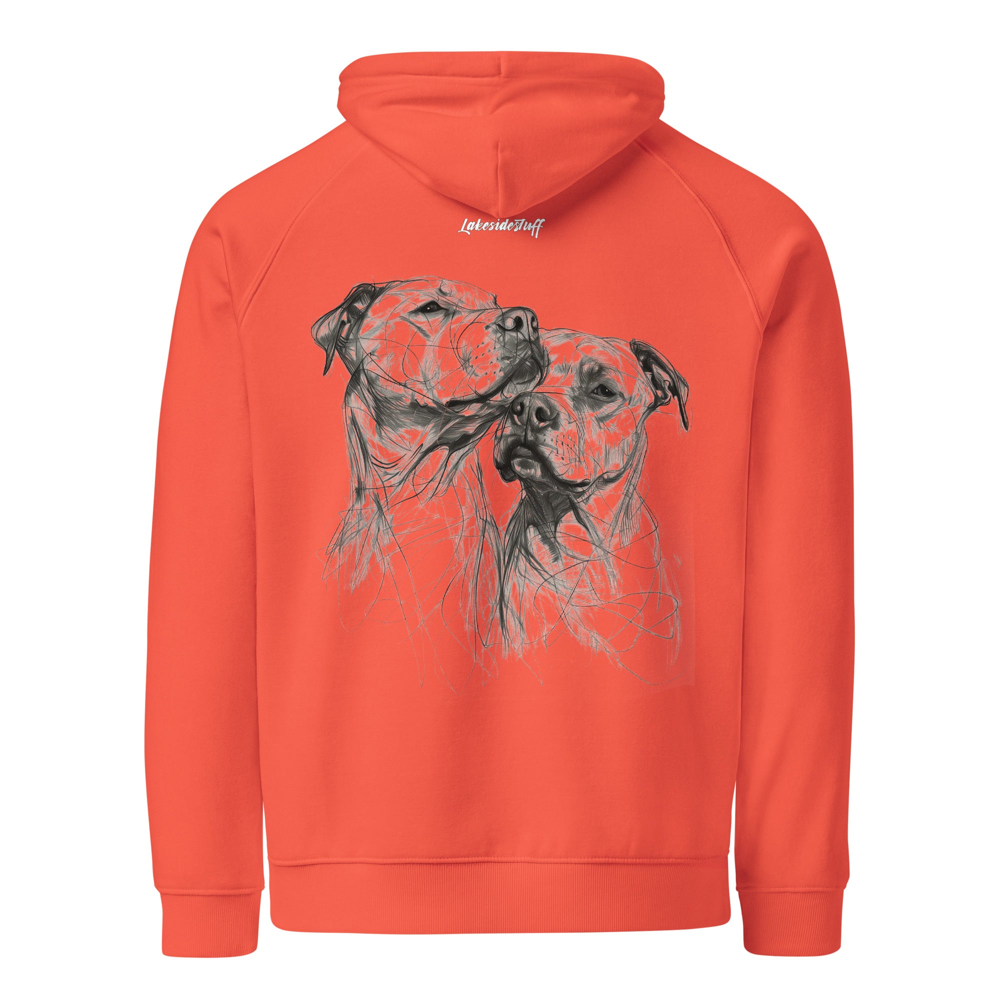 Hoodie - Backprint - Loving dogs