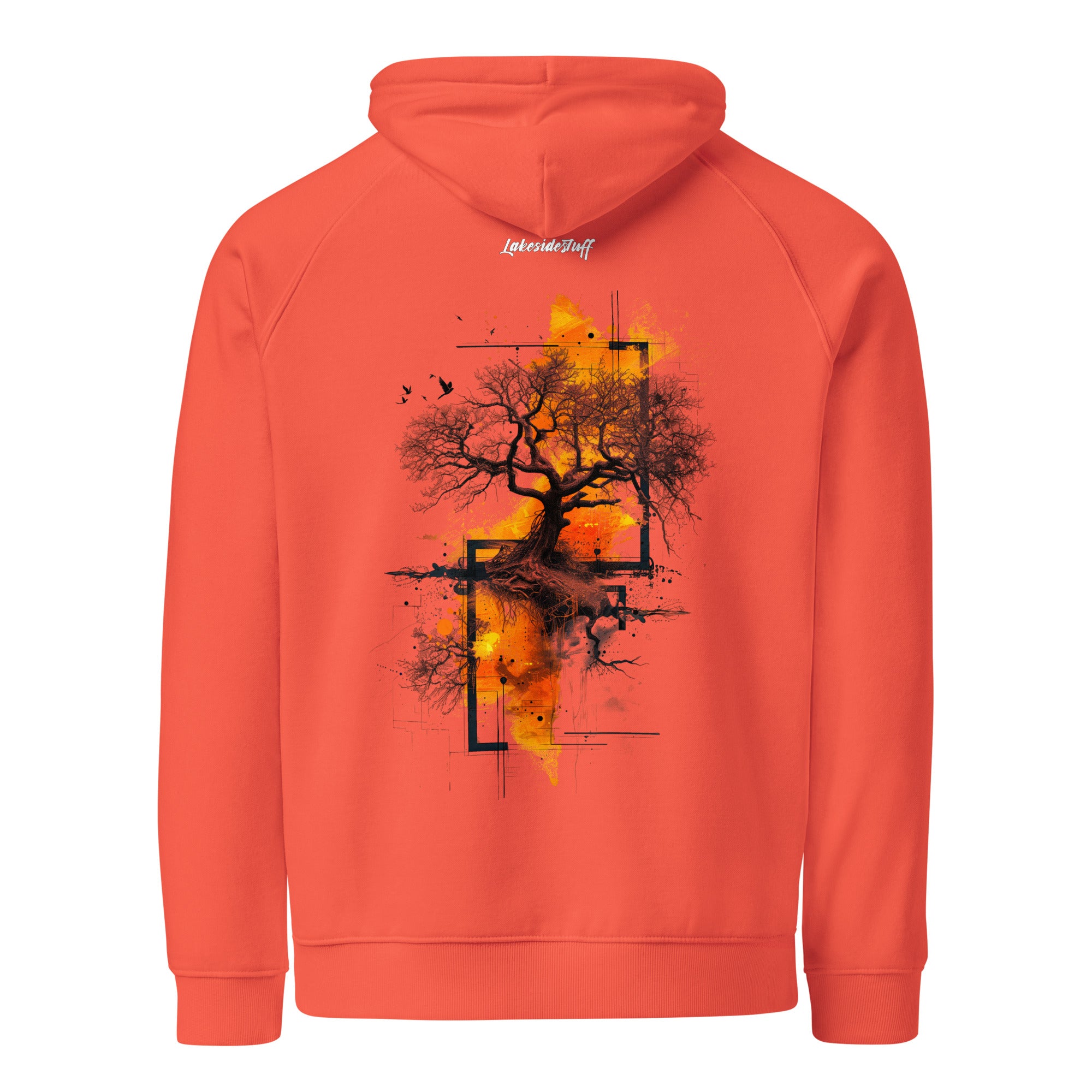 Hoodie - Backprint - Wild tree