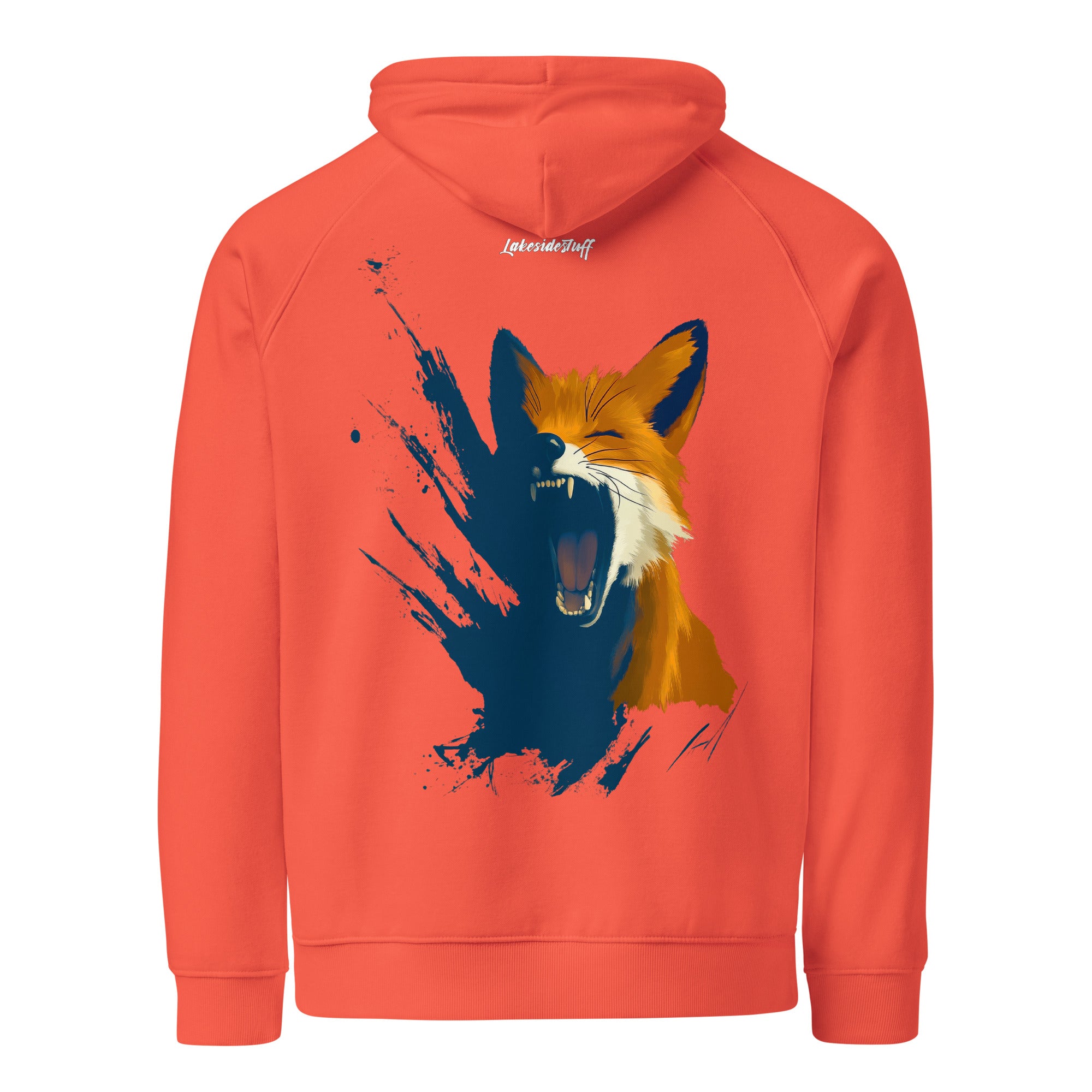 Hoodie - Backprint - Wild fox