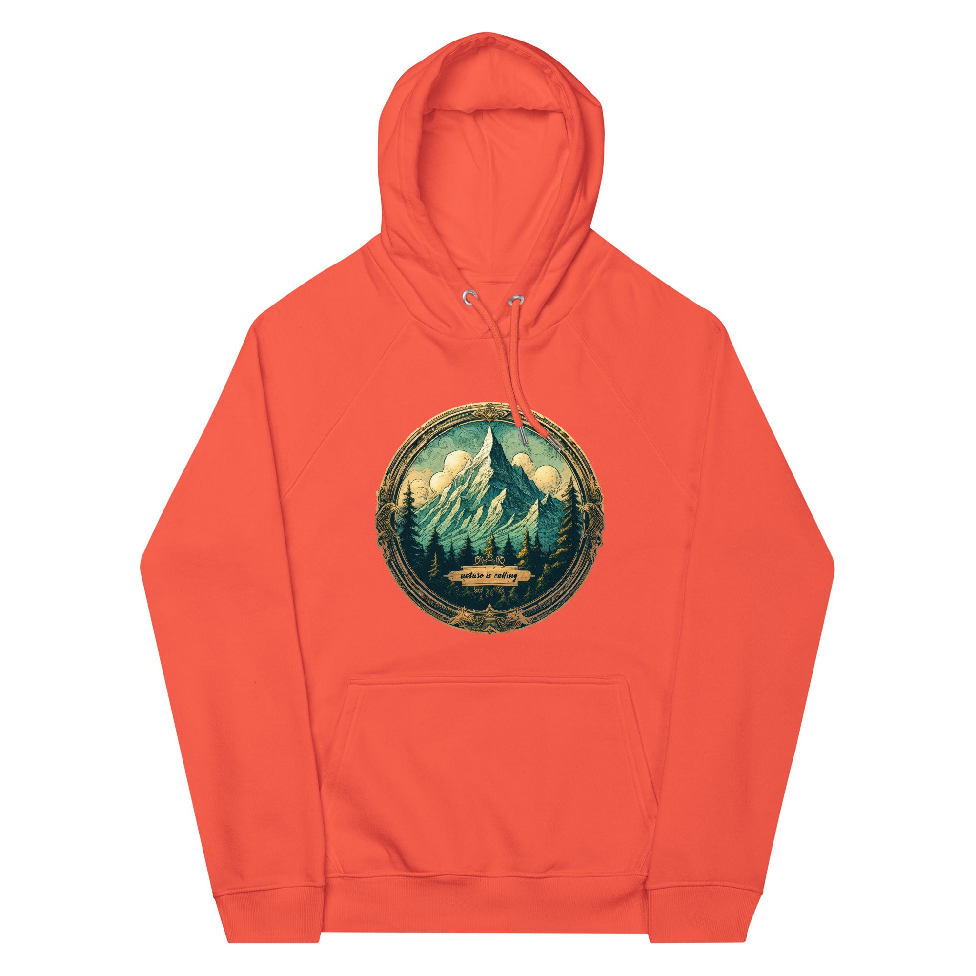 Hoodie - front print - Nature is calling